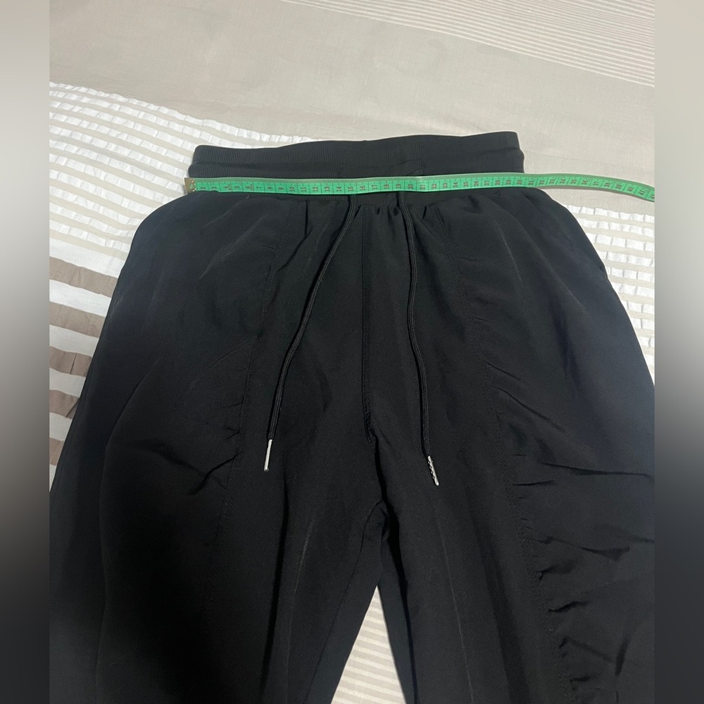 Women's Black Jogger Pants - Picture 9 of 11